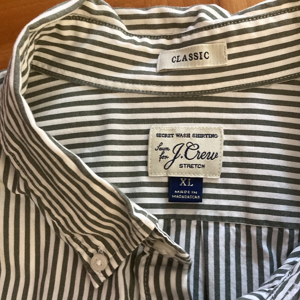 J. Crew XL Long Sleeve Button Down Shirt